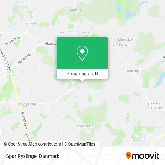 Spar Ryslinge kort