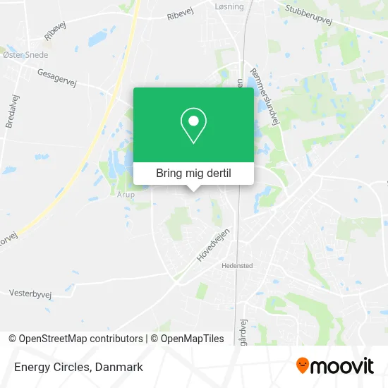 Energy Circles kort