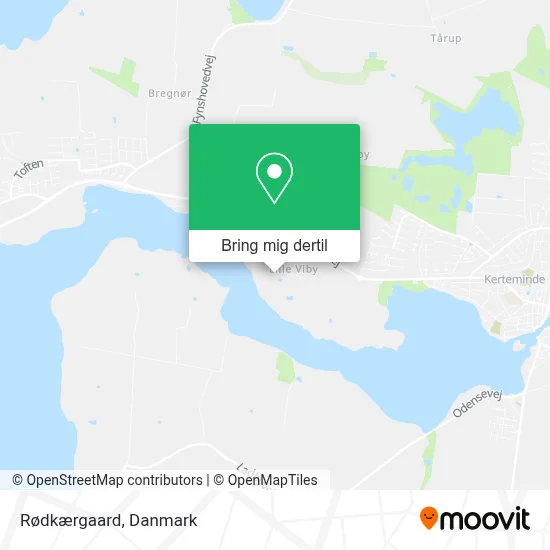 Rødkærgaard kort