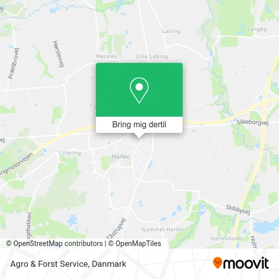 Agro & Forst Service kort