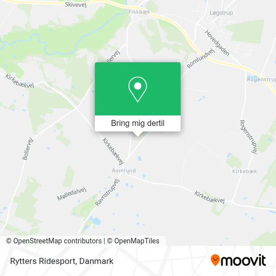 Rytters Ridesport kort