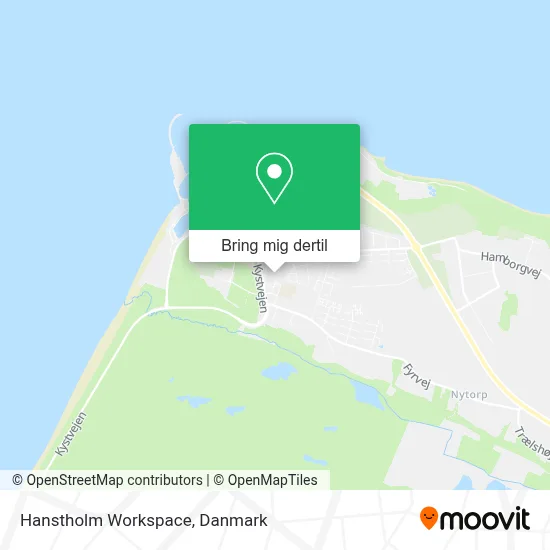 Hanstholm Workspace kort