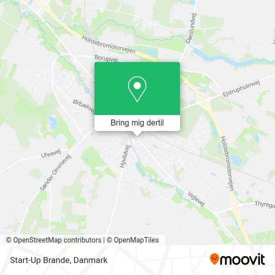 Start-Up Brande kort