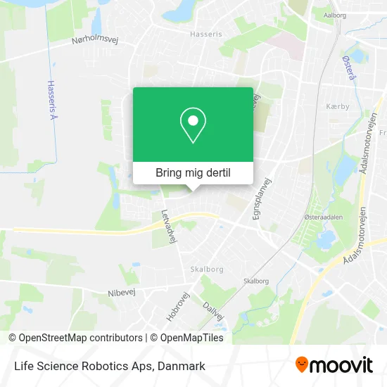 Life Science Robotics Aps kort