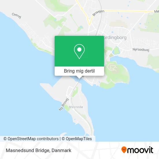 Masnedsund Bridge kort