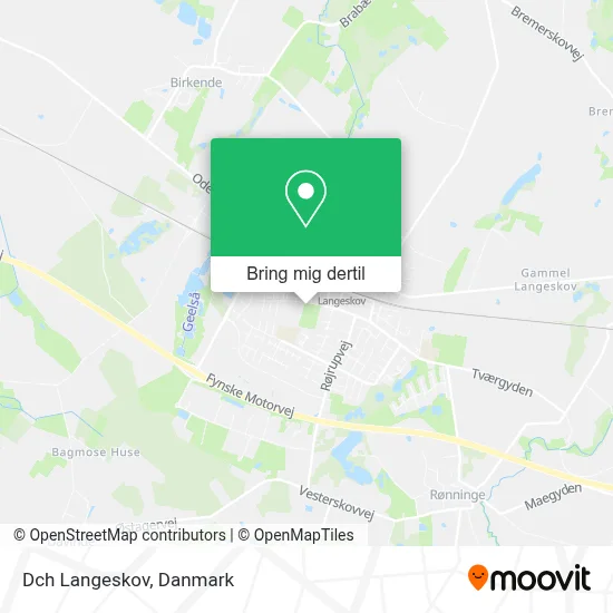 Dch Langeskov kort
