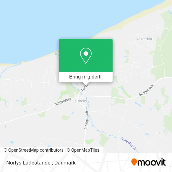 Norlys Ladestander kort