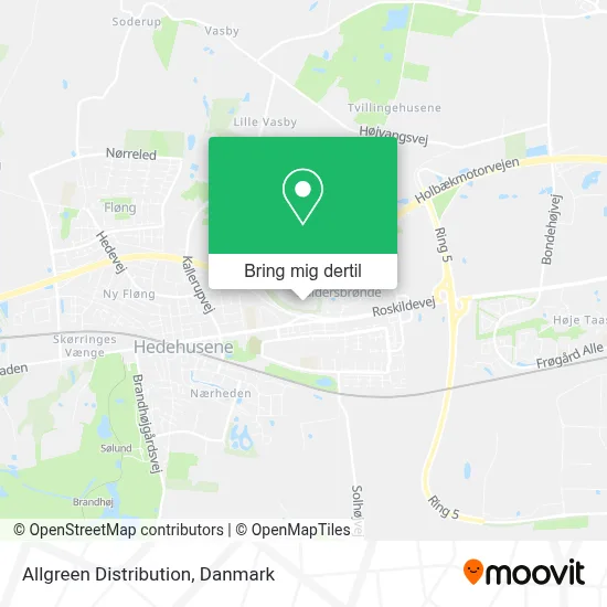 Allgreen Distribution kort