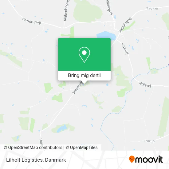 Lilholt Logistics kort