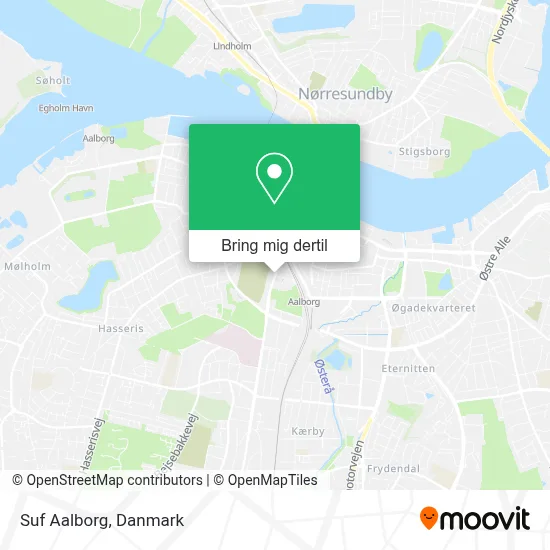 Suf Aalborg kort