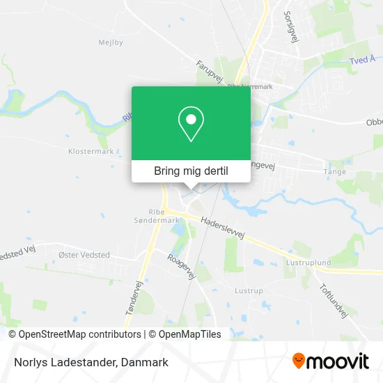 Norlys Ladestander kort