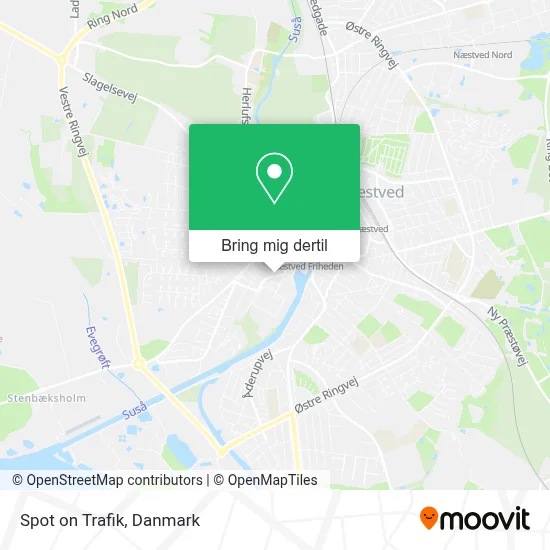 Spot on Trafik kort