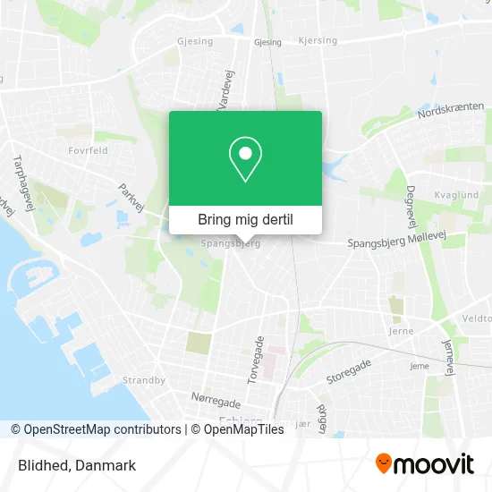 Blidhed kort
