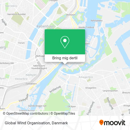 Global Wind Organisation kort