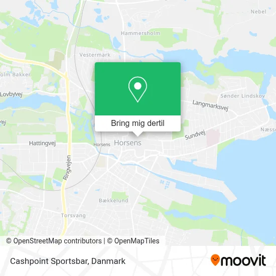 Cashpoint Sportsbar kort