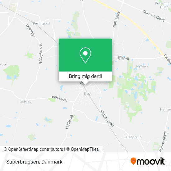 Superbrugsen kort