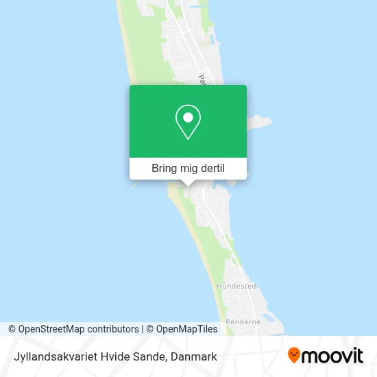 Jyllandsakvariet Hvide Sande kort