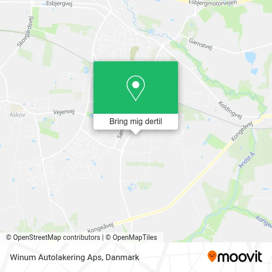 Winum Autolakering Aps kort