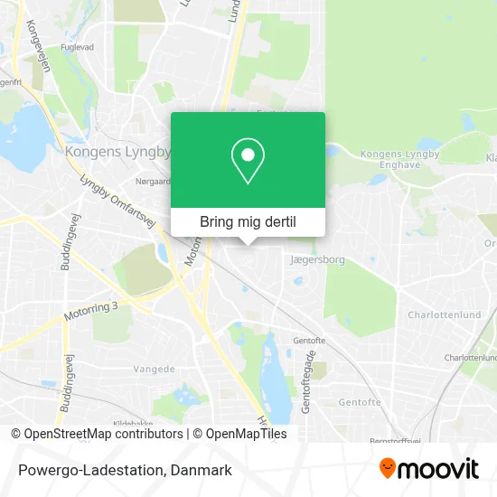 Powergo-Ladestation kort