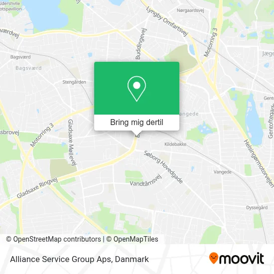Alliance Service Group Aps kort
