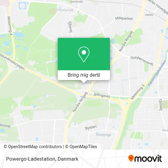 Powergo-Ladestation kort