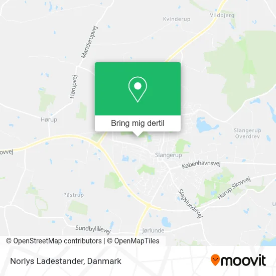 Norlys Ladestander kort