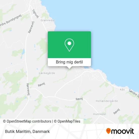 Butik Maritim kort