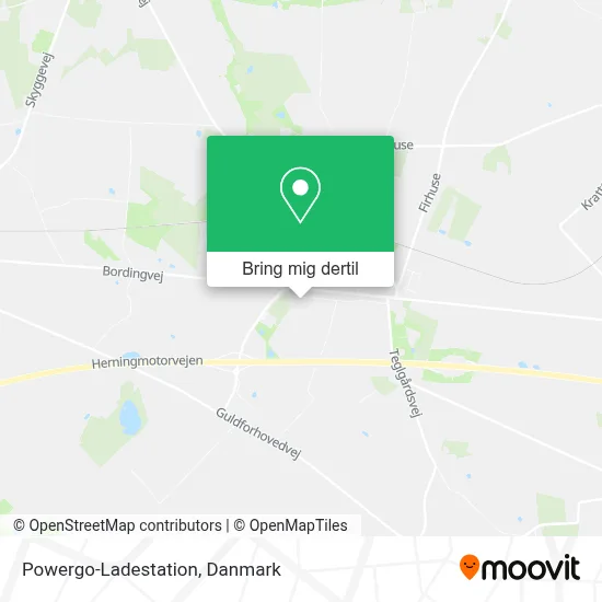 Powergo-Ladestation kort