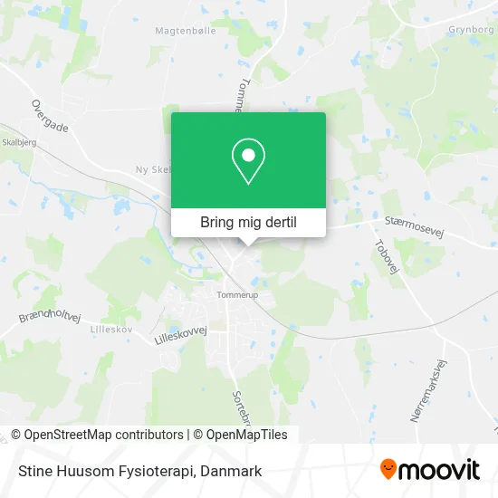 Stine Huusom Fysioterapi kort