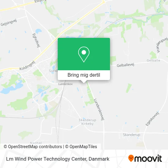 Lm Wind Power Technology Center kort