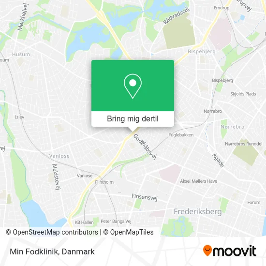 Min Fodklinik kort
