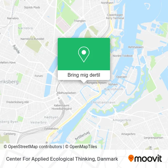 Center For Applied Ecological Thinking kort