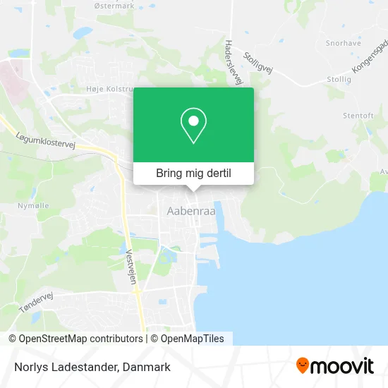 Norlys Ladestander kort
