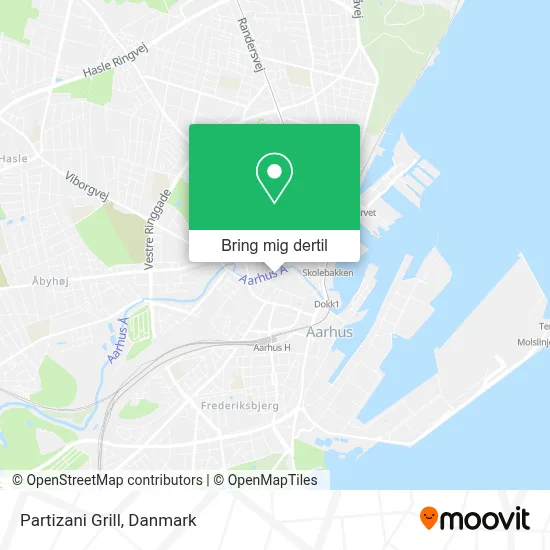Partizani Grill kort