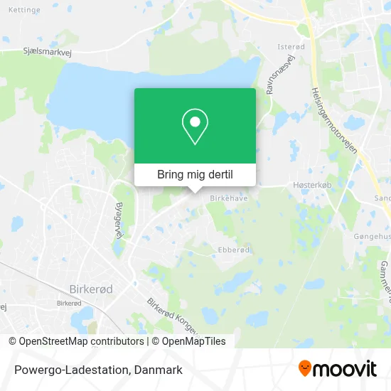 Powergo-Ladestation kort