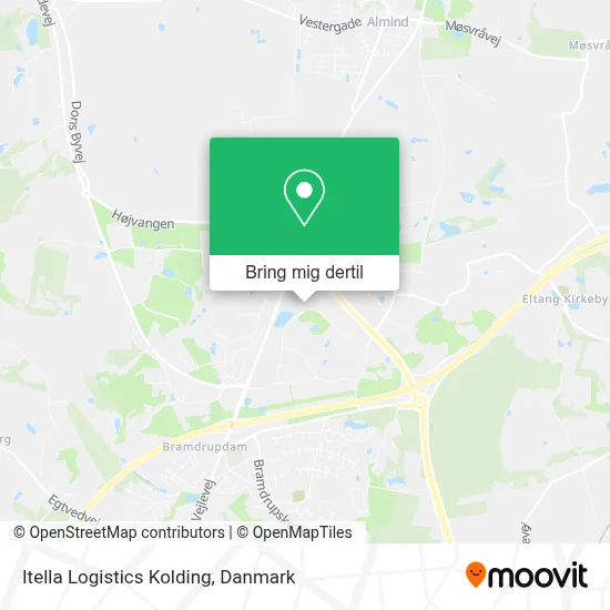 Itella Logistics Kolding kort