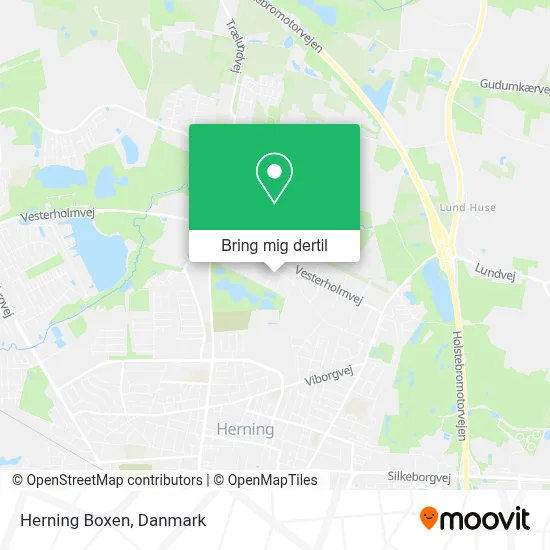 Herning Boxen kort