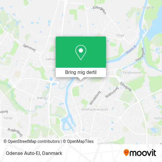 Odense Auto-El kort