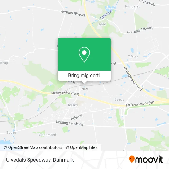 Ulvedals Speedway kort