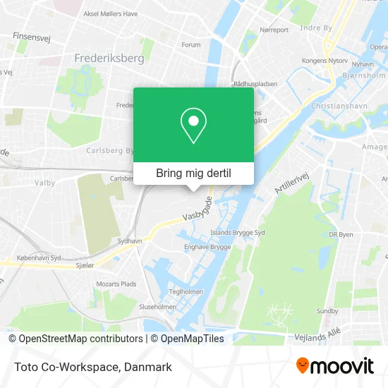Toto Co-Workspace kort
