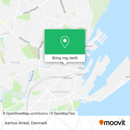 Aarhus Arrest kort