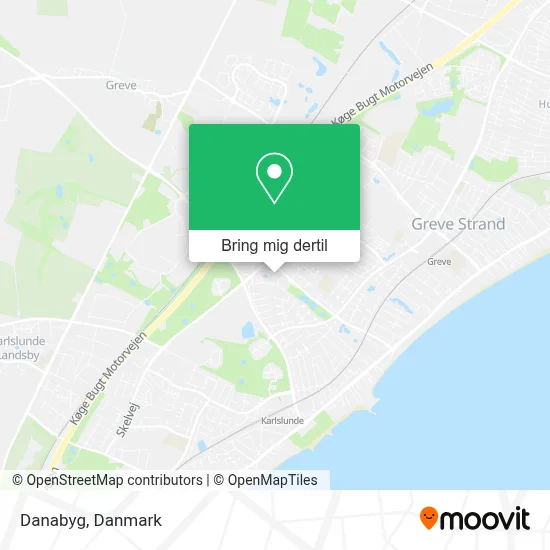 Danabyg kort
