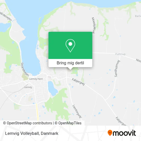 Lemvig Volleyball kort