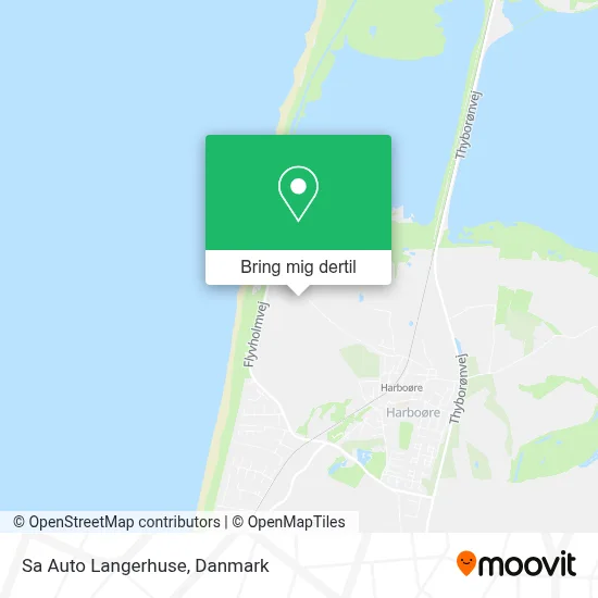 Sa Auto Langerhuse kort