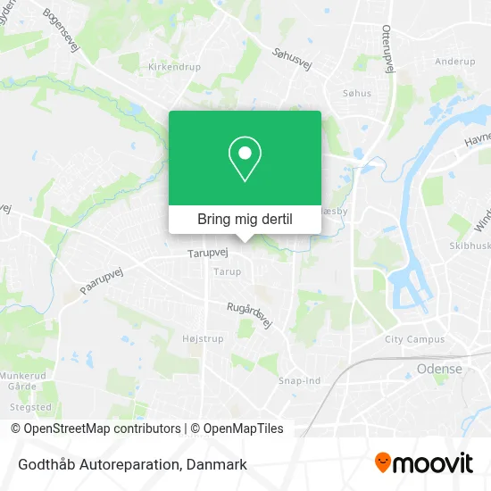 Godthåb Autoreparation kort