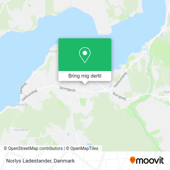 Norlys Ladestander kort