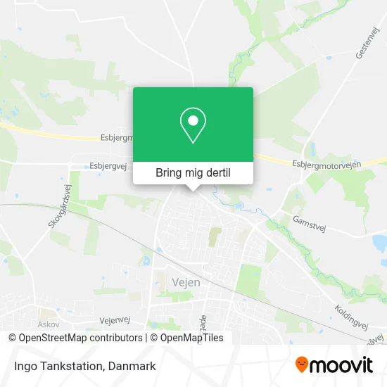 Ingo Tankstation kort