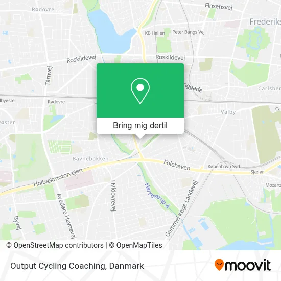 Output Cycling Coaching kort