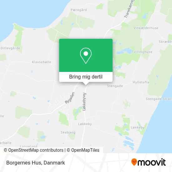 Borgernes Hus kort