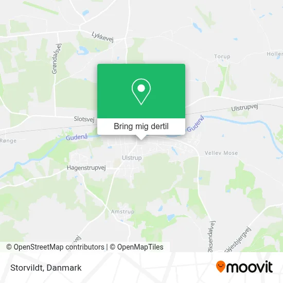 Storvildt kort